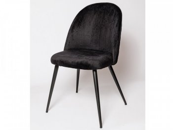 Стул С 820 Черный вельвет (ЦМ) в Дегтярске - degtyarsk.mebel-e96.ru