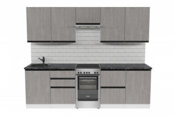 Кухонный гарнитур Сюита мега 2500 мм (Герда) в Дегтярске - degtyarsk.mebel-e96.ru