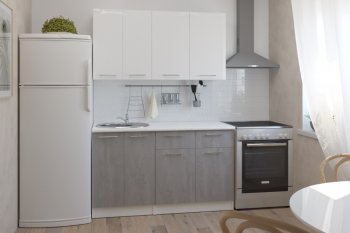 Кухонный гарнитур Терция медиум 2 1400 мм (Герда) в Дегтярске - degtyarsk.mebel-e96.ru