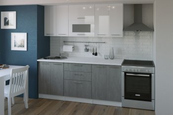 Кухонный гарнитур Терция макси 2 1800 мм (Герда) в Дегтярске - degtyarsk.mebel-e96.ru