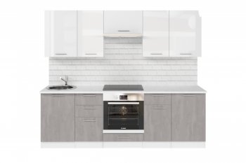 Кухонный гарнитур Терция базис 2400 мм (Герда) в Дегтярске - degtyarsk.mebel-e96.ru