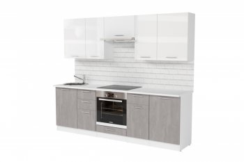 Кухонный гарнитур Терция базис 2400 мм (Герда) в Дегтярске - degtyarsk.mebel-e96.ru