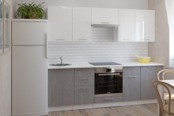 Кухонный гарнитур Терция базис 2400 мм (Герда) в Дегтярске - degtyarsk.mebel-e96.ru