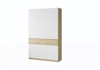 Шкаф 1500 мм Турин ЛДСП крафт/белый шагрень (ВВР) в Дегтярске - degtyarsk.mebel-e96.ru