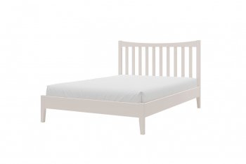 Кровать из массива Виола льняной (БМ) в Дегтярске - degtyarsk.mebel-e96.ru | фото