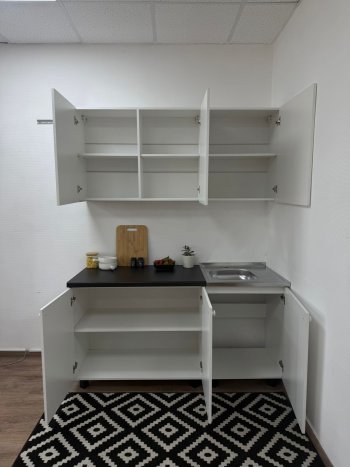 Кухонный гарнитур Куба 1600 мм (БТС) в Дегтярске - degtyarsk.mebel-e96.ru