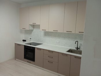 Кухонный гарнитур высокий Латте 3000 мм, Стол. 38 мм в Дегтярске - degtyarsk.mebel-e96.ru