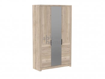 Шкаф 1400 мм Юта 3-х дверный с зеркалом (СБК) в Дегтярске - degtyarsk.mebel-e96.ru
