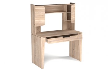 Стол письменный с надстройкой Юта (СБК) в Дегтярске - degtyarsk.mebel-e96.ru
